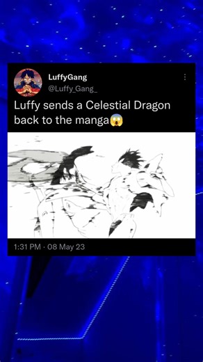 Satisfying Punch: Luffy Strikes the Celestial Dragon | Anime Highlight