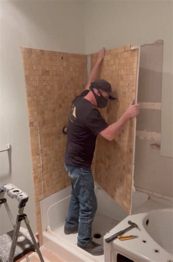 DIY your own bathroom #diy #demo #renovation #bathroom #foryou | bathroom