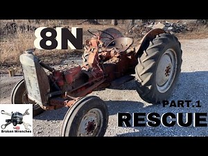 FORD 8N RESCUE.....EP#1. Replacing the clutch.