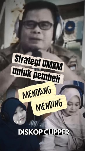 Rumah Wirausaha on Instagram: "Di episode perdana Diskop Clipper, Kepala Dinas Koperasi & UKM Kota Padang berbagi insight penting saat talkshow di RRI PRO 1 Padang. Kunci UMKM eksis bukan cuma sekadar posting, tapi bagaimana produk kita mudah ditemukan oleh calon pembeli. Namun, Kadis juga mengingatkan tantangan dalam menentukan segmentasi pasar, terutama menghadapi tipe pembeli "Mendang-Mending". Tipe ini memang pemburu harga murah, tapi paling vokal dalam membentuk opini publik di media sosial