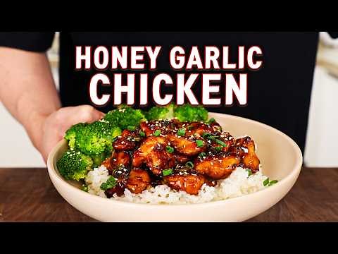Better Than Takeout! 15-Minute Honey Garlic Chicken Recipe (No Deep Frying)