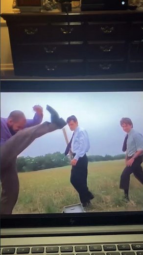 The printer scene from Office Space.