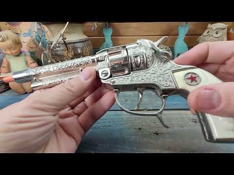 EPIC 1940s - HUBLEY TEXAN - Cap Gun in FANTASTIC DISPLAY READY CONDITION
