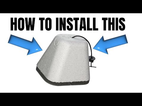 How to install an outdoor insulated foam faucet protective cover. Winter time faucet protector.