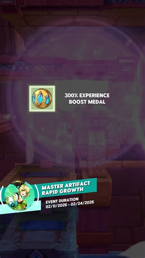 Rapidly grow your Artifact to Stage 4 with this 300% Artifact EXP Medal! #Elsword #Event | Elsword