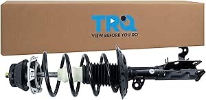 TRQ Front Left Strut and Spring Assembly Compatible with 2009-2014 Honda Fit