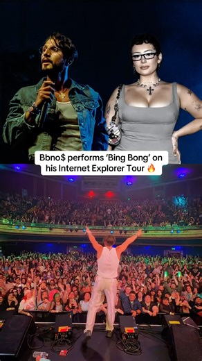 Bbno$ performs ‘Bing Bong’ on his Internet Explorer Tour 🔥 #bingbong #bbnos #vanillamace