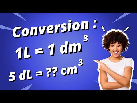 How to convert volumes (liters to cubic meters etc.)