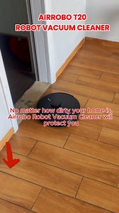 1.4K views · 5 comments | Love this 3-in-1 Sweeping, Vacuuming & Mopping Robot Vacuum #AiRROBO T20+! It's a game-changer for clean floors. Efficient, easy, and does everything in one go. Highly recommended for a spotless home with minimal effort! Buy it at Official Store with Code [ T20LD ] https://bit.ly/4fI6AG2 Buy it at Amazon Storehttps://amzn.to/3YYbuYq #CleaningMadeEasy #CleaningHacks #HomeEssentials | Airrobo | Facebook