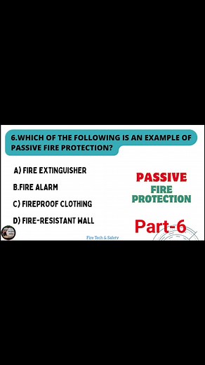 General Fire Question 🔥 Part-6 Fire Tech & Safety #firequiz #firesafetyquiz #generalfirequiz #fireqna | Fire Tech & Safety