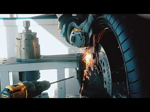 Squire Attila Brake Disc Lock Attack Test