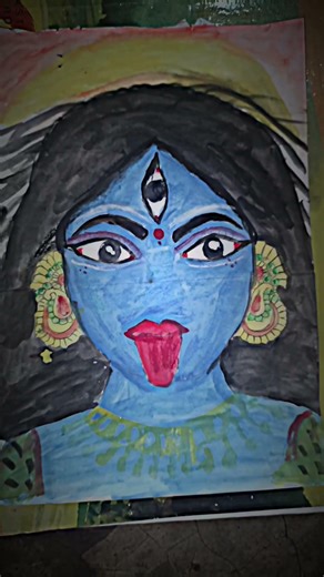 wait for magic #youtubeshorts #art #trending #love #artist #kalimaa #maakali #kali #magic #shorts