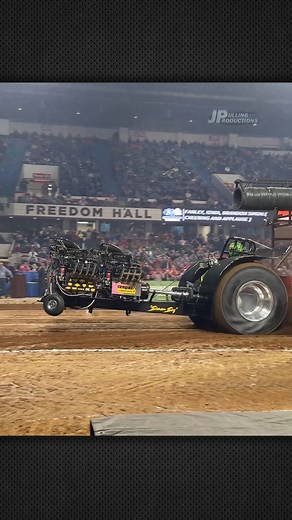 7M views · 10K reactions | "Simon Sez" Modified Dragster Tractor's winning run on Wednesday night of the 2024 National Farm Machinery Show Championship Pull! Simon Sez Motorsports - #Supercharged #Horsepower #Hemi #Motorsports #Reels | JP Pulling Productions | Facebook