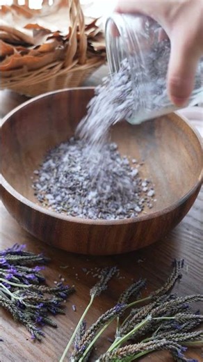 Homemade Lavender Bath Salts