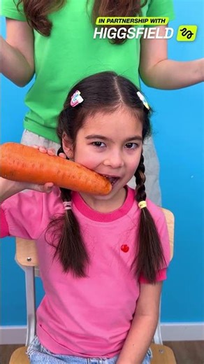 Mystery Plate Challenge?! 🍽️🥕 Pick the Right Snack! 🍎💡