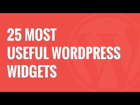 25 Most Useful WordPress Widgets for Your Site