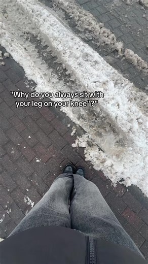 Why Do We Sit with Legs Crossed?