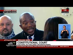 Constitutional Court | Electoral act declared unconstitutional