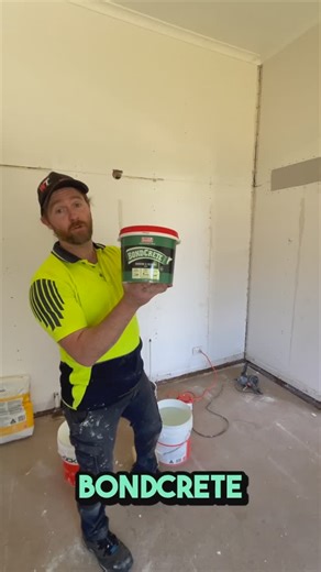 Personalised Plastering on Instagram: "Bonding with BondCrete 😍😍🥰🥰 I love this product! Many moons ago I used to apply plaster to renovation surfaces without using this product, and after some failed cement projects, I stumbled across @bondall.au ... and I've never looked back! 🤩🤩🤩 Here's a quick step by step process on how you can put your mind at ease by using BondCrete on your next renovation project 💪😏👌 #bondcrete #renovation #plastering #diy #diytutorial #diyrenovation #drywall #d