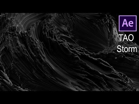 Tao Storm Animation in Adobe After Effects Tutorial