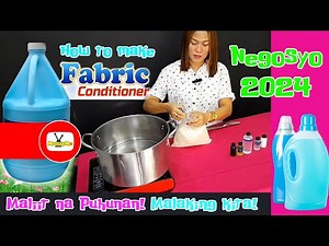 How to make Fabric Conditioner | Fabric Softener | DIY Fabcon