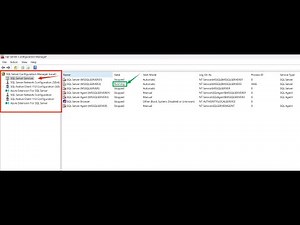 ماهو SQL Server configuration manager, وتسطيب SSMS