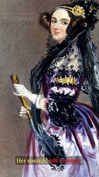 "She Wrote the First Computer Program. Computers Didn't Even Exist at that time."