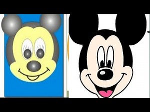 How to make Micky mouse cartoon in Corel draw - आप लोग PLEASE 🙏 CHANNEL को SUPPORT कीजिए