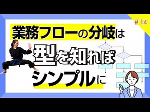 業務フローの分岐は型を知ればシンプルに（図解）