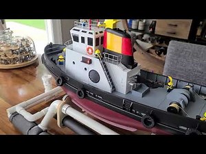 Tug with ESS-dual sound simulator