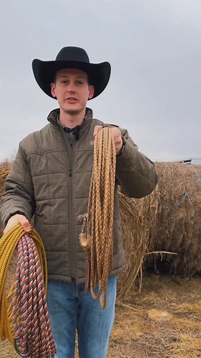 11K views · 2.7K reactions | Rawhide Reata VS. Poly VS. Nylon~ #roping #horsemanship #ropinghorse #cowboy #cowgirl #ranchlife | Reata Roping | Facebook