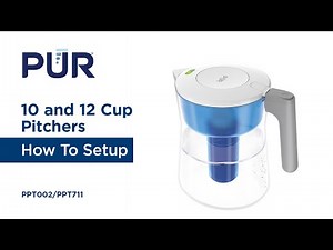 PUR 10 and 12 Cup Pitchers - How to Setup