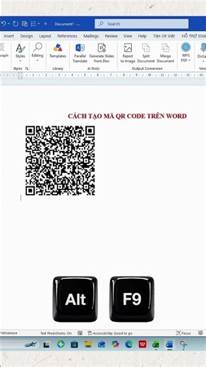 Cách tạo mã Qr Code trên word #tinhocchonguoimoibatdau #meotinhoc #thuthuattinhoc #cachtaomaqr
