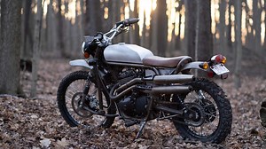 Here's The  Janus Gryffin 450, a Killer-Looking '50s Style Scrambler
