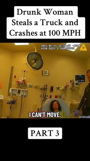 3.8K views · 4 comments | PART 3 : Drunk Woman Steals a Truck and Crashes at 100 MPH #cops #bodycam #bodycamcops #crime #halloween | Cops Arrest Thief's | Facebook