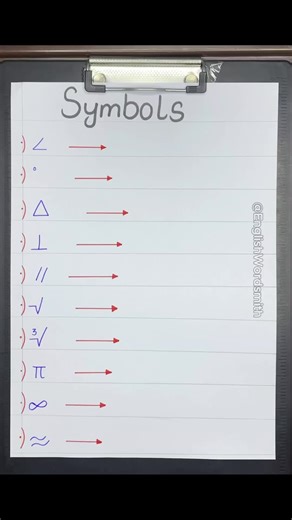 Learn English Symbols Quickly and Easily