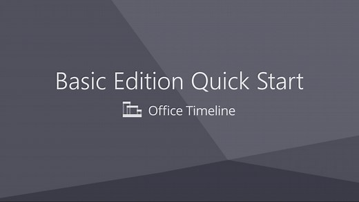 Office Timeline Lite Quick Start