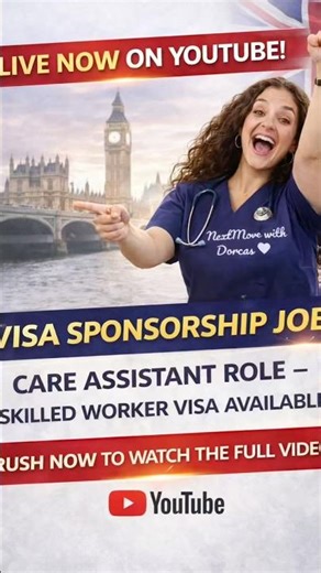 Visa Sponsorship Available - Land Your UK Care Assistant Job!