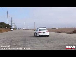 Borla Exhaust for the 2013-2018 Audi S6 [Exhaust System Sounds]