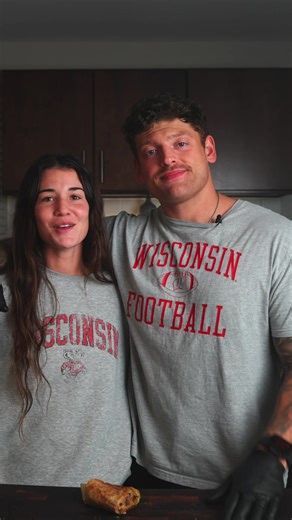 Burger Burrito w/ @macadellic Ingredients: - Tortilla - Tomatoes - Lettuce - Potatoes - Onions - Ground Bison - Cheddar Cheese Sauce - mayo - Pickle relish - Paprika - White wine vinegar - Sugar - Onion powder - Garlic powder - Yellow mustard