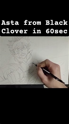 wait for final results #asta #blackclover #drawing #anime #art