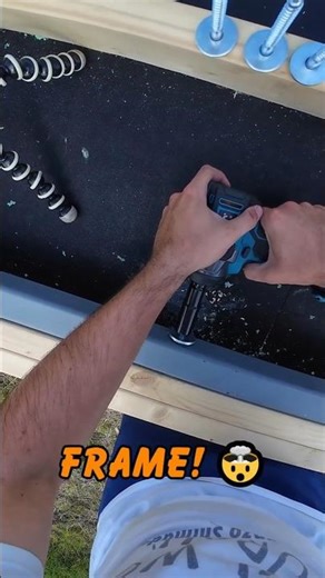 Installing Lag Screws 🔩 #pov #shorts