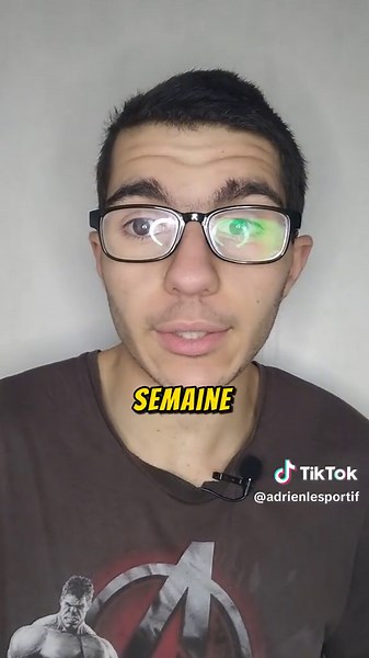 Programme d'entraînement pour 4 fois par semaine