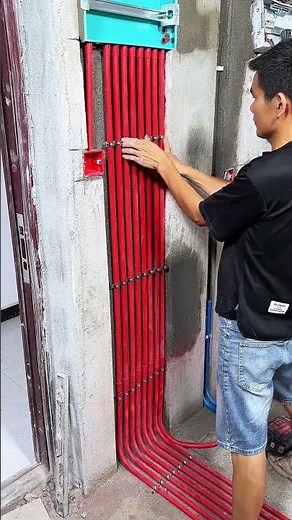 Electrical Conduit Installation for Distribution Box