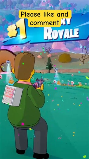 Ned Flanders Goes Wild in Fortnite #Fortnite #Shorts