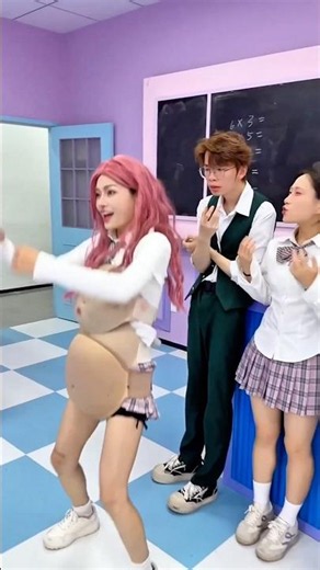 同学们都被夏同学搞怀孕了！#shorts #funny #cosplay #shortsfeed