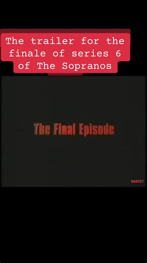 This trailer for the final ever episode of The Sopranos. Does it make you want to want it again? #thesopranos #fyp #tv #sopranos #sopranostok