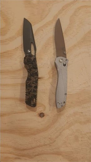 Microtech MSI vs. Benchmade 710 Size Comparison