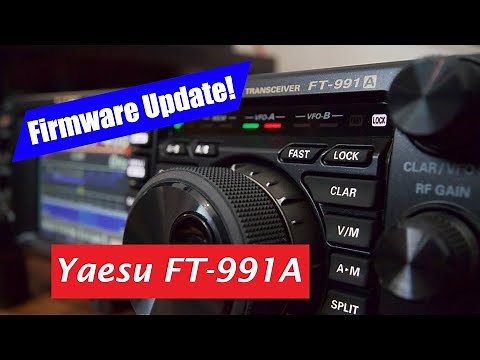 New! Firmware Updates on Yaesu FT-991A The Process Required! Main Firmware V2.04.