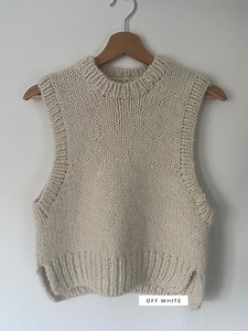 Hand Knitted Sweater Vest - Etsy